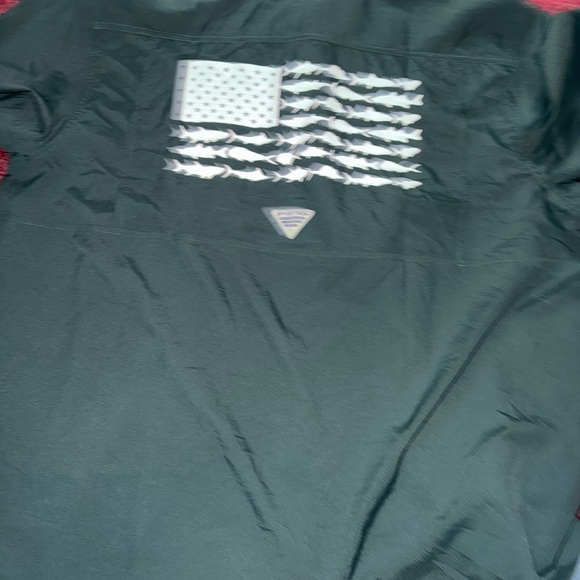 Columbia PFG Tamiami Short Sleeve Shirt Men's XXL MSU Michigan State Fishing - Picture 3 of 3